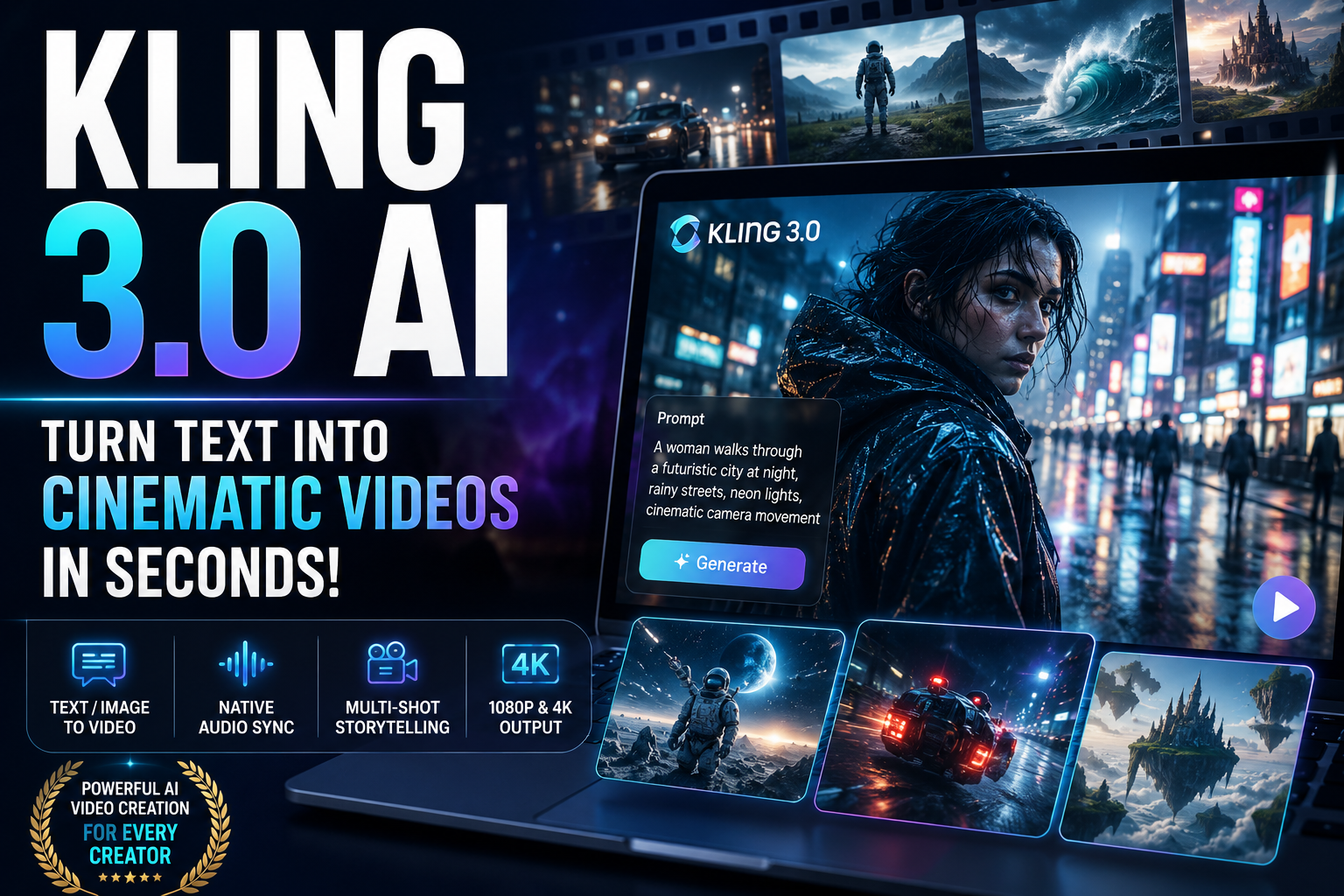 This AI Video Tool Just Turned Text Into Mini-Movies — Kling 3.0 AI Review